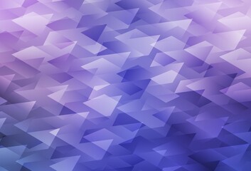 Light Pink, Blue vector pattern in square style.