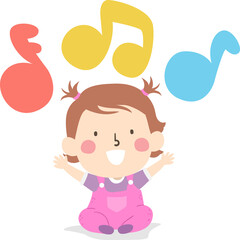 Kid Toddler Girl Learn Skills Music Primary Colors