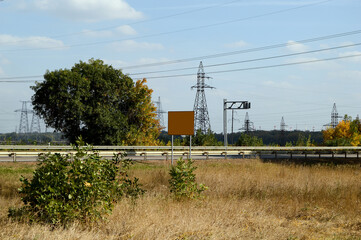 Naklejka premium electric power station