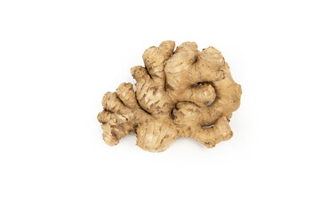 ginger root isolated on white background