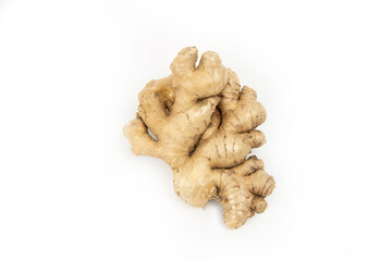 ginger root isolated on white background