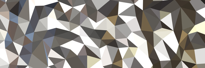 Silver abstract background. Geometric vector illustration. Colorful 3D wallpaper.