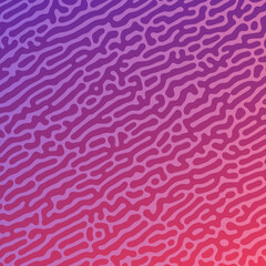 Turing reaction colorful background