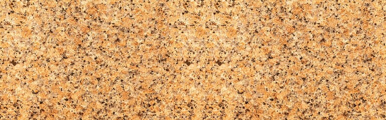 Panorama of Brown granite terrazzo floor tile texture and seamless background