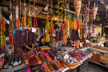 Oriental sweets sold in the market