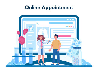 Tuberculosis specialist online service or platform. Human pulmonary