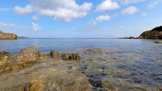 Paysage de bord de mer