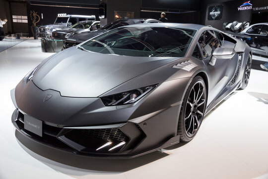 Mansory Torofeo (Lamborghini Huracan) sports car at the IAA 2015.  FRANKFURT, GERMANY - SEP 16, 2015 Photos | Adobe Stock