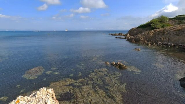 Paysage de bord de mer