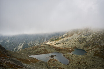 Zabie pleso lake in amazing high Tatras, Slovakia, Europe