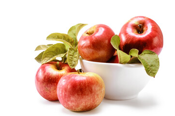 apples in a bowl