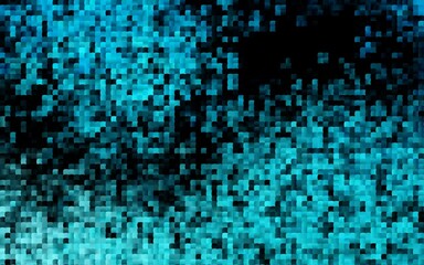 Dark BLUE vector background with rectangles.
