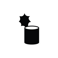 Opened can icon vector