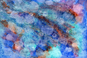 Bright abstract background,mix of colors. Watercolor background.
