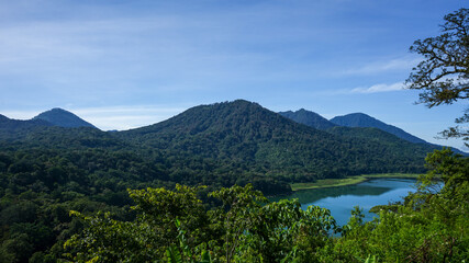 lake in the mountains