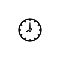 Clock icon vector