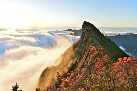 四国の名峰、石鎚山