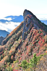 Fototapete 四国の名山 石鎚山の紅葉 Fototapeten Yosuke