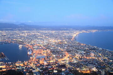 Obraz na płótnie Canvas 函館山からの夜景