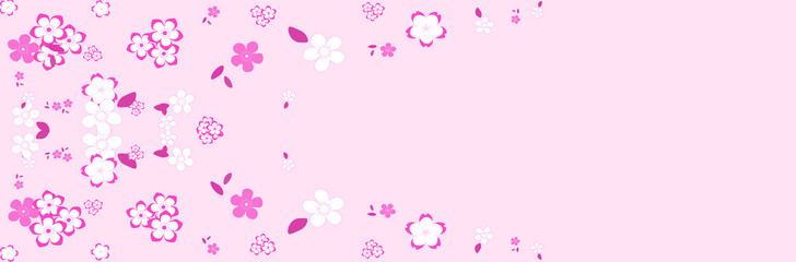 Fototapeta premium sakura background vector