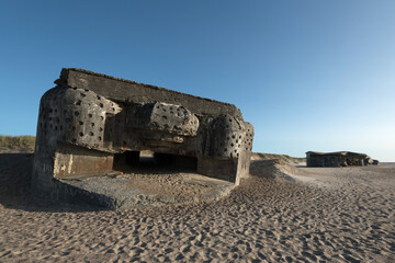 Bunker, Atlantikwall, Jütland, Dänemark