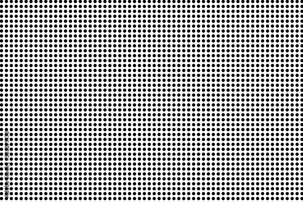 Poster Dots, dotted circles background pattern and texture. Polka dots, speckles, spotted editable vector illustration