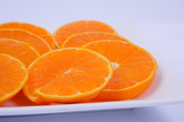 輪切りのオレンジ