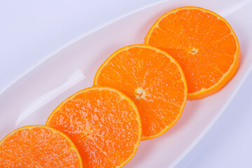 輪切りのオレンジ