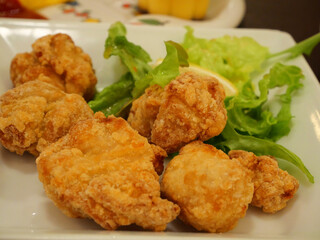 fried chicken nuggets