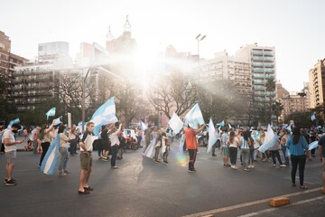 Protest in argentina - 12 of october