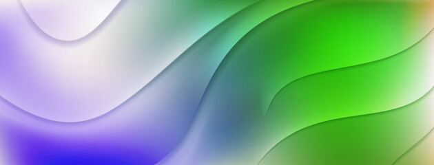 Abstract colored background with relief wavy surface