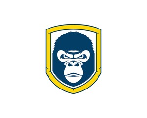Protection shield with gorilla head inside