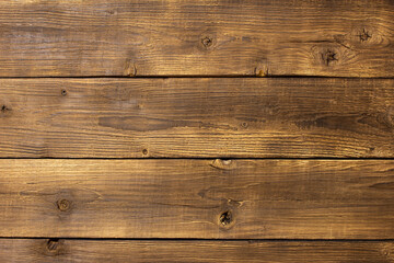 Obraz premium Old brown wood background or texture