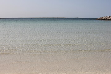 beach and sea  Dubai 2014