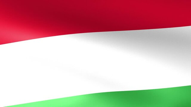 Hungary Flag Waving, country emblem
