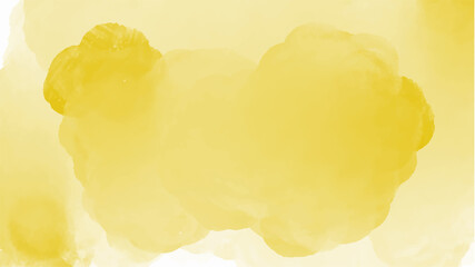 Yellow watercolor background for textures backgrounds and web banners design