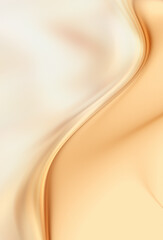 Naklejka premium Luxury golden background. Liquid shiny metal surface. Chic gold texture. 3d fluid abstract wave.