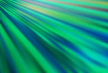 Light Green vector backdrop with long lines.