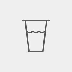 Beverage icon isolated on background. Drink symbol modern, simple, vector, icon for website design, mobile app, ui. Vector Illustration