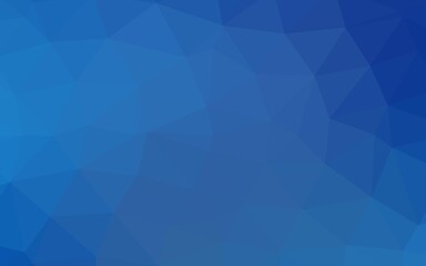 Light BLUE vector abstract mosaic pattern.