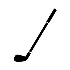 Golf icon, logo isolated on white background