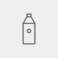 Bottle icon isolated on background. Drink symbol modern, simple, vector, icon for website design, mobile app, ui. Vector Illustration