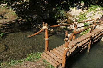 wooden bridge