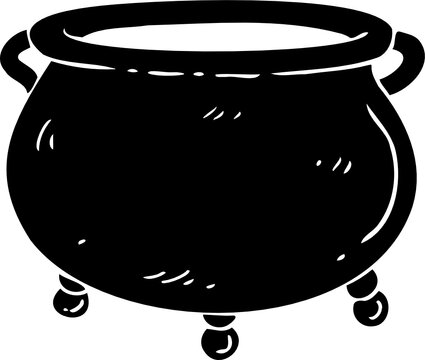 recommend clip art: Hand drawn Cauldron