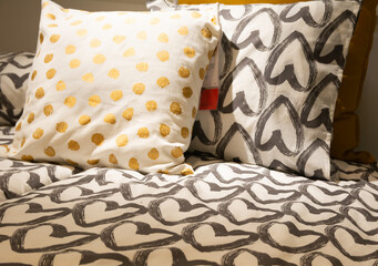 bedroom textiles cotton pillow cases.