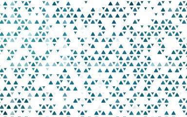 Light BLUE vector texture in triangular style.