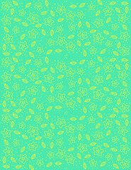 Floral seamless pattern. Plant texture for fabric, wrapping, wallpaper and paper. Decorative print.