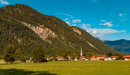 Beautiful alpine view at Bayrischzell, Bavaria, Germany