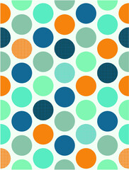 Textile fashion african print fabric, abstract seamless pattern, vector illustration file.