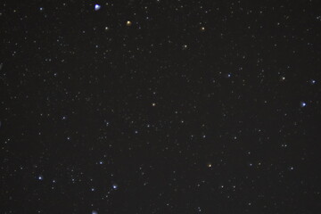 Obraz premium Photos of the starry sky taken with the Helios 44 lens